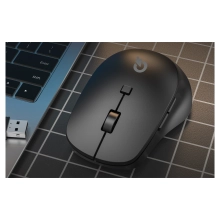 Купити Миша OfficePro M305B Silent Click Ergonomic Wireless Black - фото 4