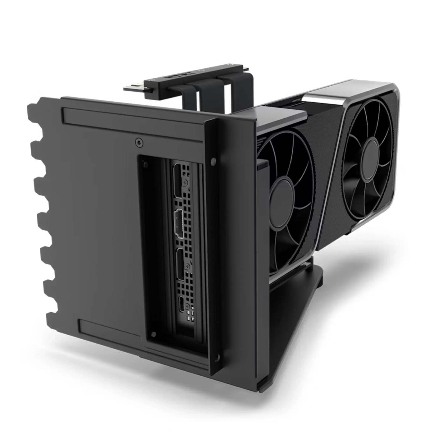 Купити Райзер NZXT Vertical GPU Mounting Kit Black (AB-RH175-B1) - фото 3