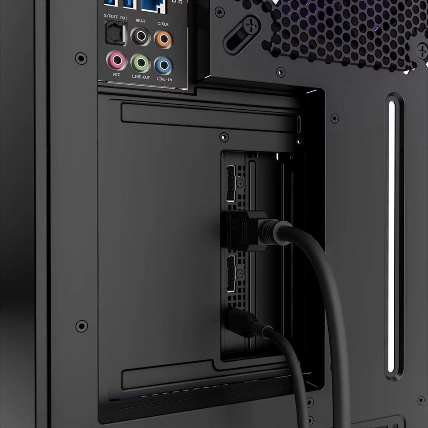 Купити Райзер NZXT Vertical GPU Mounting Kit Black (AB-RH175-B1) - фото 5