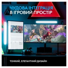 Купити Настільна лампа Logitech Litra Beam Premium LED Streaming Key Light with TrueSoft (946-000020) - фото 3