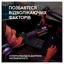 Купить Микрофон Logitech G Yeti Studio Active Dynamic XLR Off-White (988-000566) - фото 4
