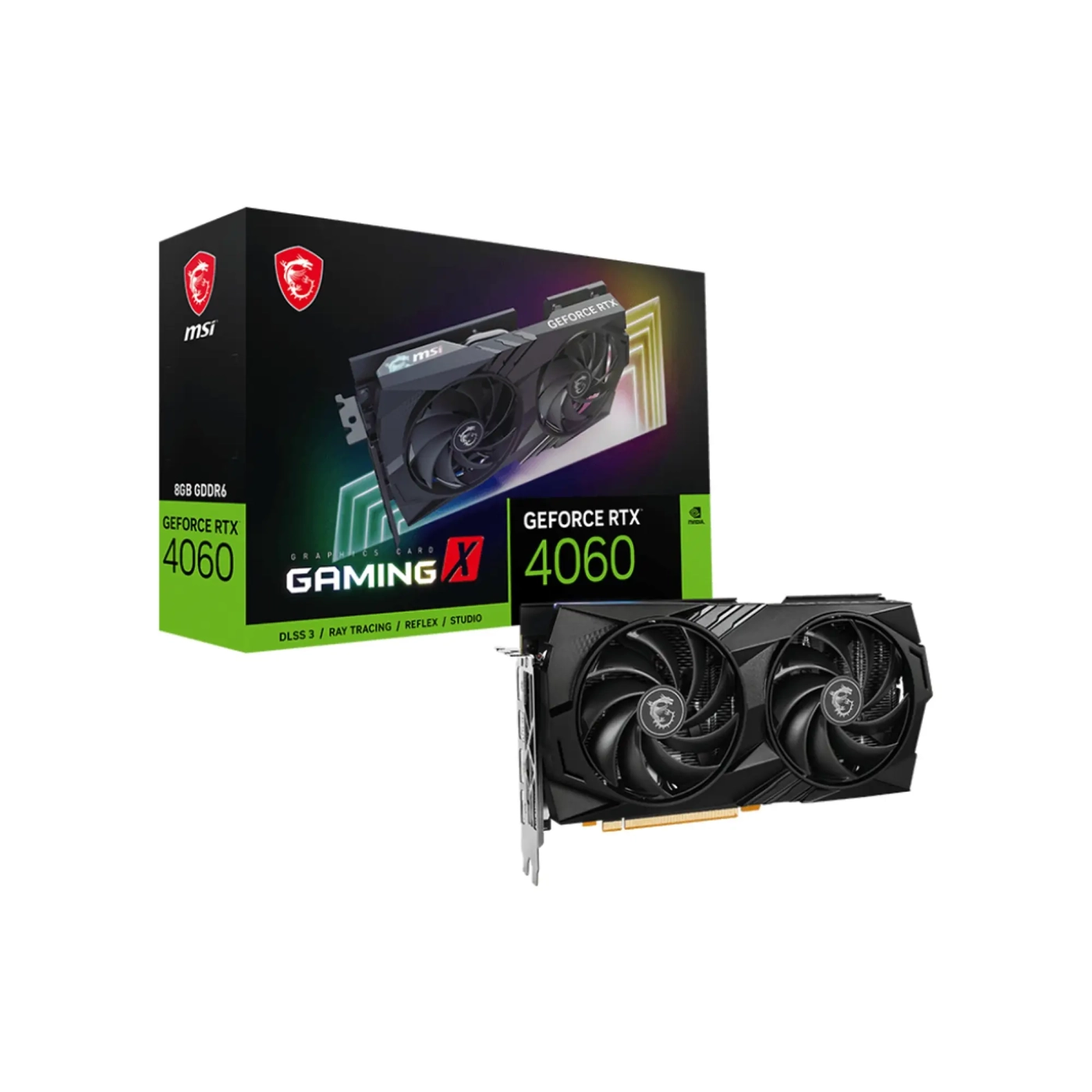 Купить Видеокарта MSI Nvidia GeForce RTX 4060 GAMING 8G - фото 5