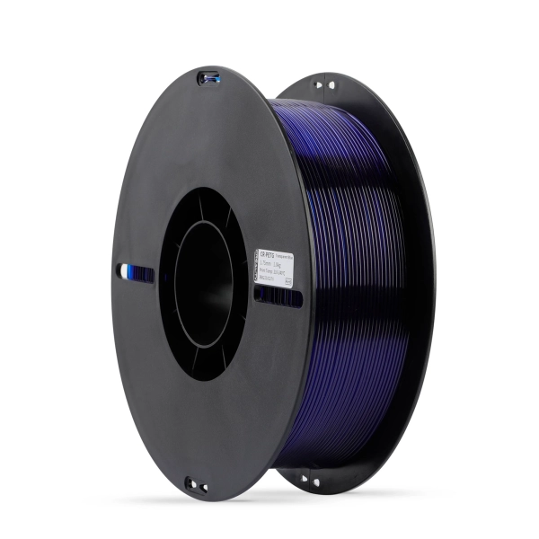 Купить PETG Filament (пластик) для 3D принтера CREALITY 11кг+1кг, 1.75мм, прозрачный (синий) (3301030036x12) - фото 4