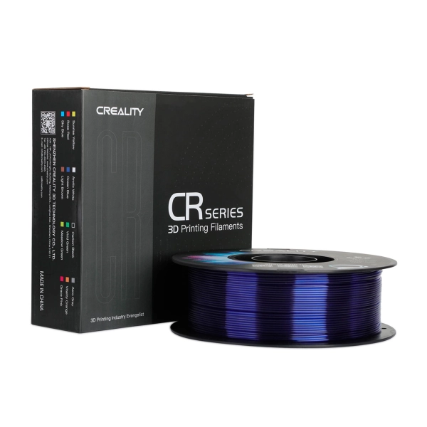 Купить PETG Filament (пластик) для 3D принтера CREALITY 11кг+1кг, 1.75мм, прозрачный (синий) (3301030036x12) - фото 5