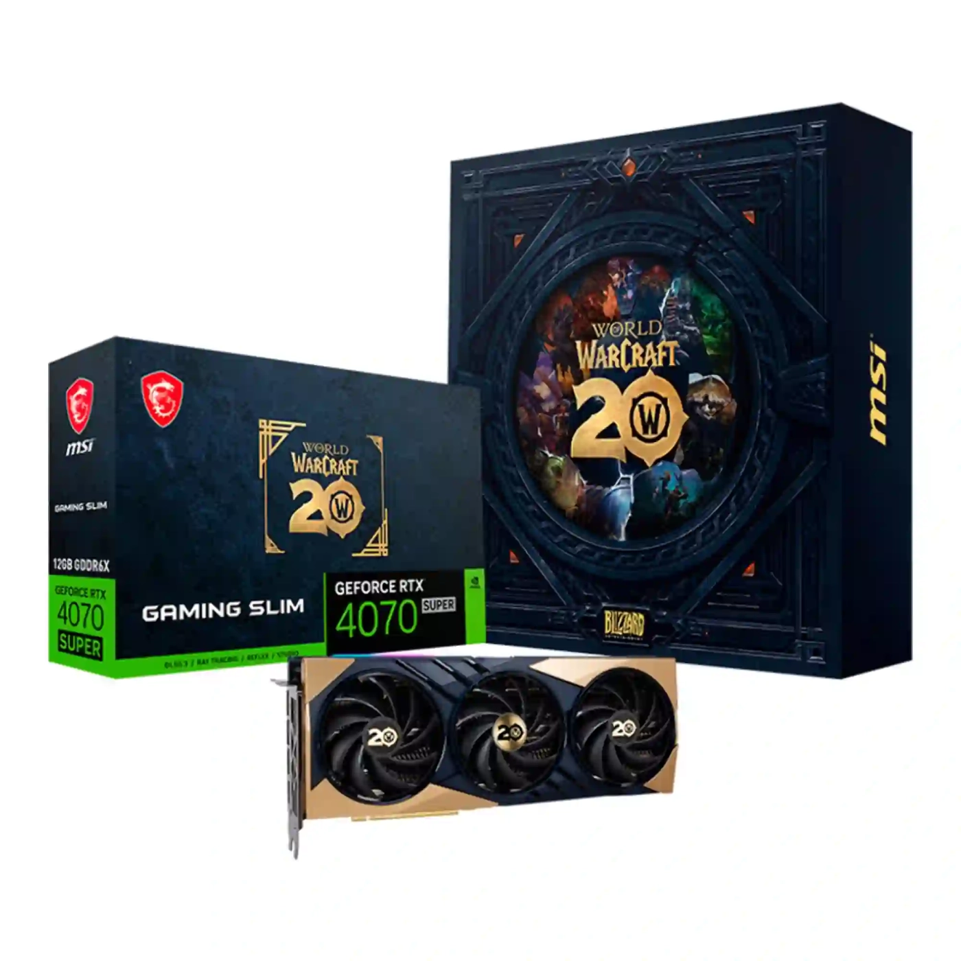 Купити Відеокарта MSI Nvidia GeForce RTX 4070 SUPER 12G GAMING SLIM World of Warcraft EDITION - фото 8