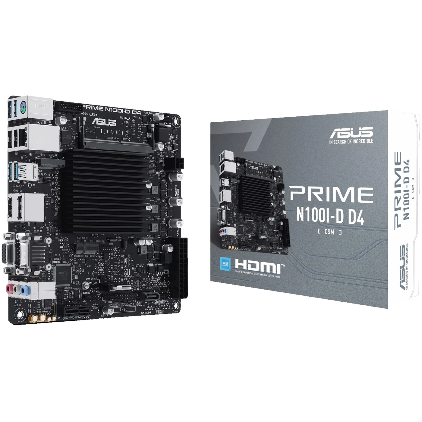 Купити Материнська плата ASUS PRIME N100I-D D4-CSM - фото 1