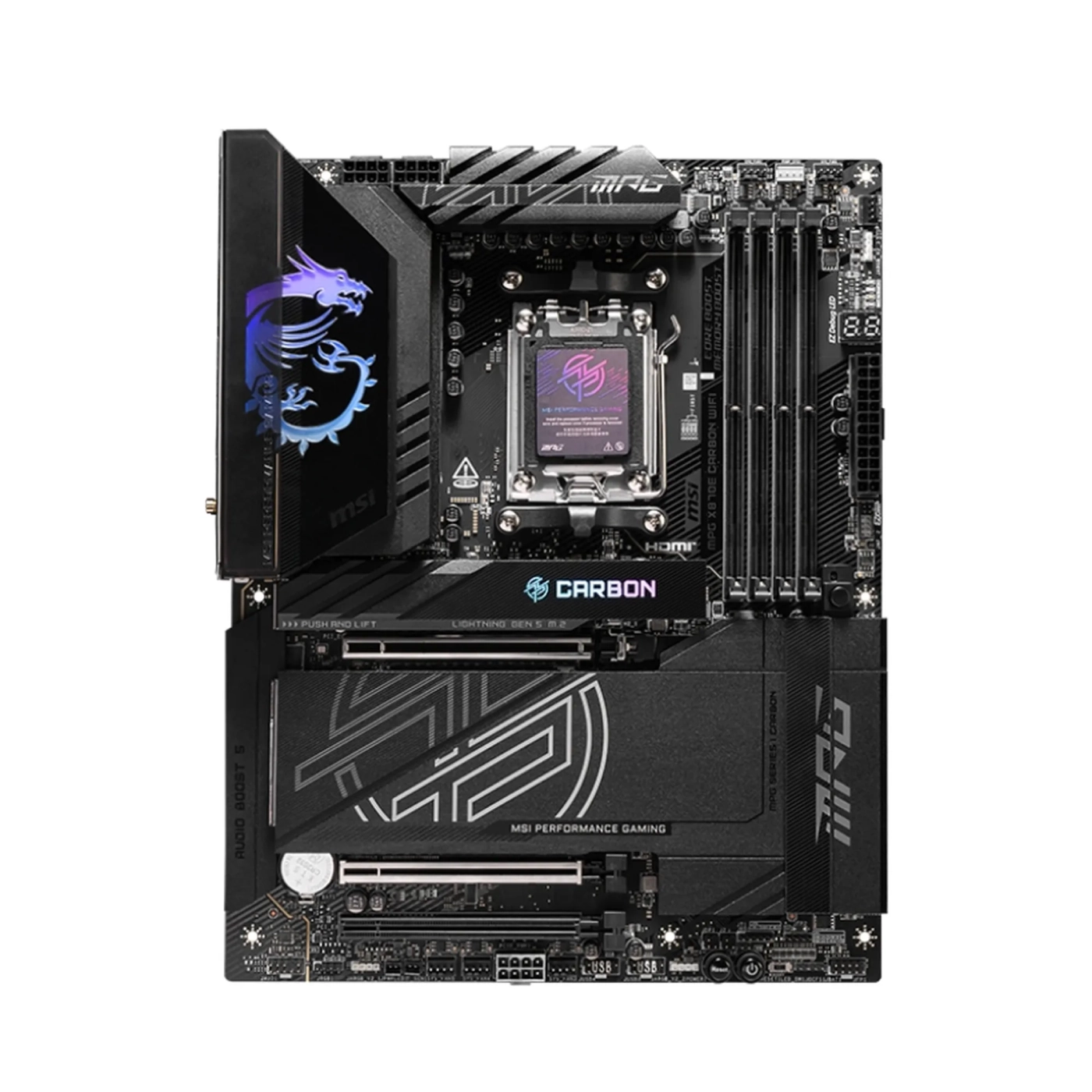 Купити Материнська плата MSI MPG X870E CARBON WIFI - фото 1