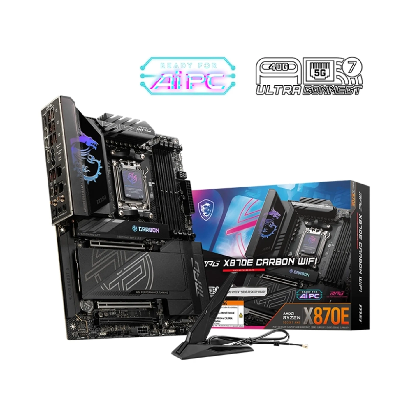 Купити Материнська плата MSI MPG X870E CARBON WIFI - фото 5