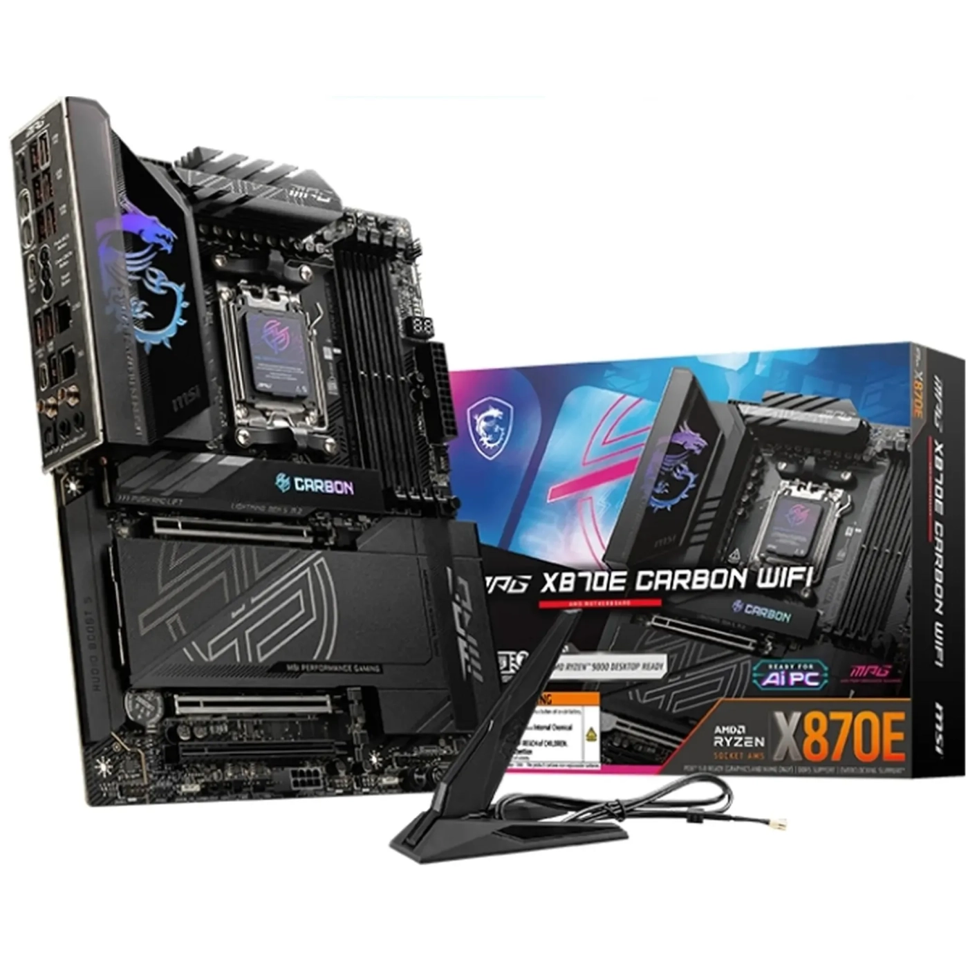 Купити Материнська плата MSI MPG X870E CARBON WIFI - фото 1