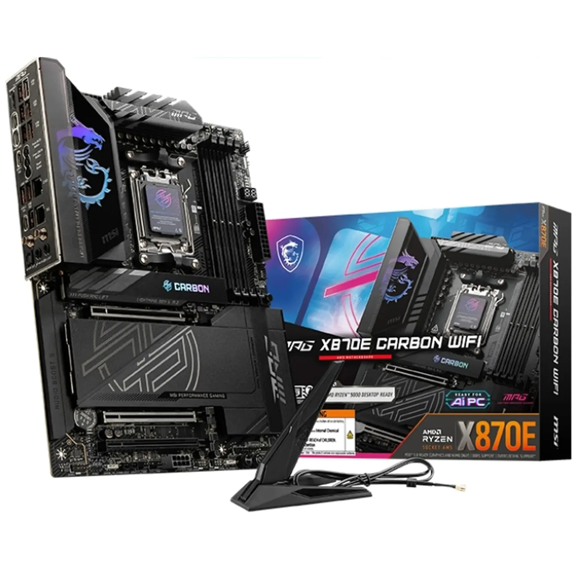 Купити Материнська плата MSI MPG X870E CARBON WIFI - фото 1