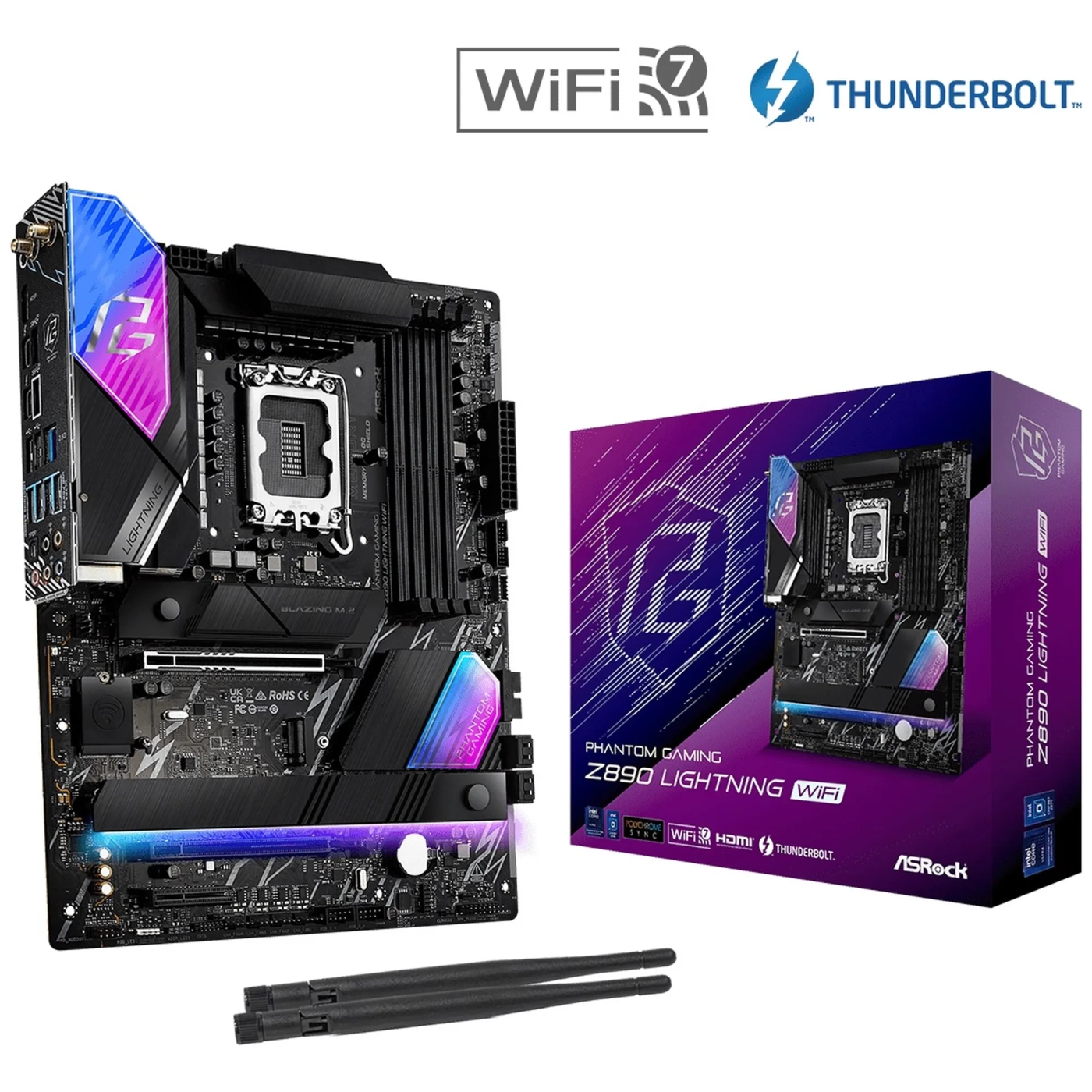 Купити Материнська плата ASRock Z890 LIGHTNING WIFI - фото 6