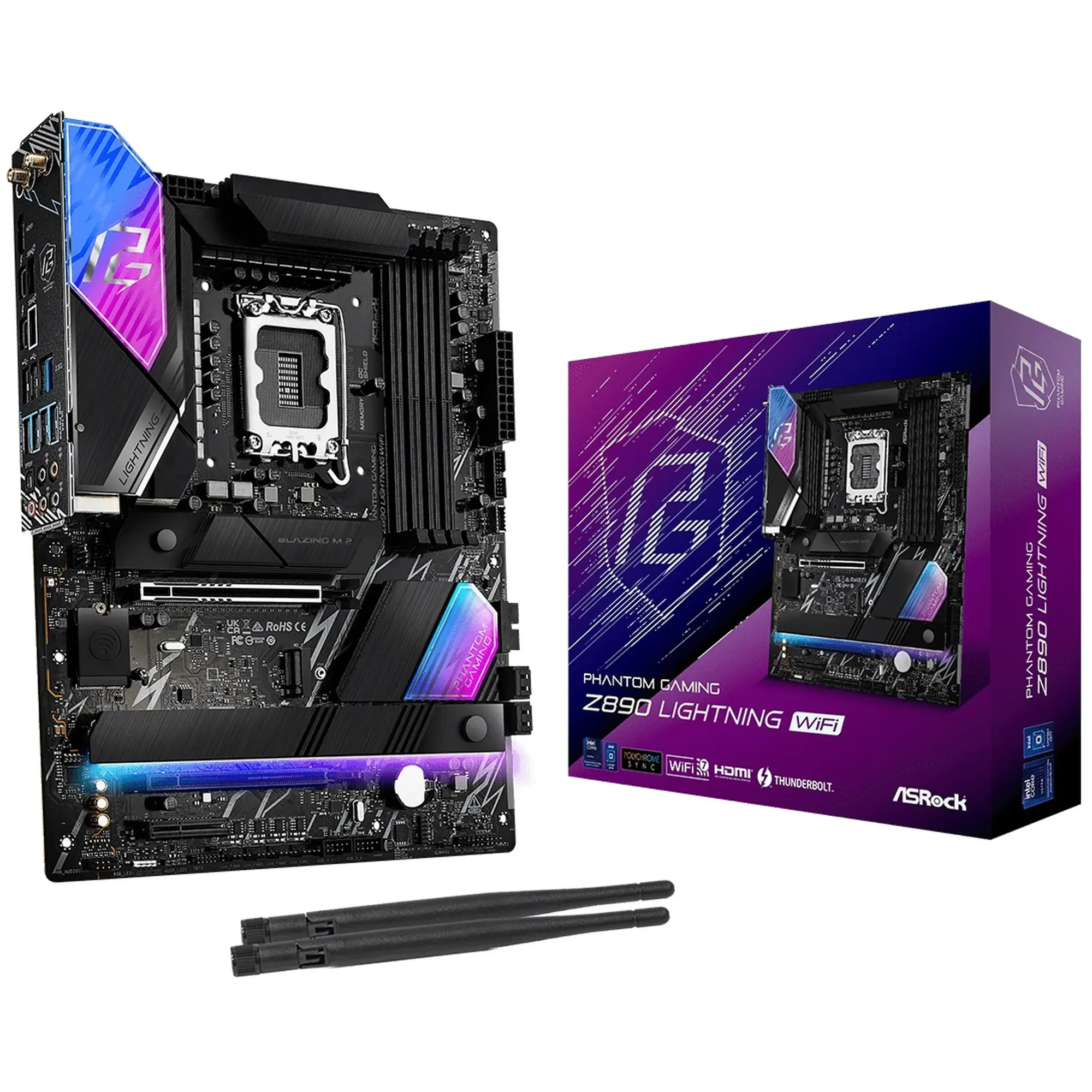 Купити Материнська плата ASRock Z890 LIGHTNING WIFI - фото 1