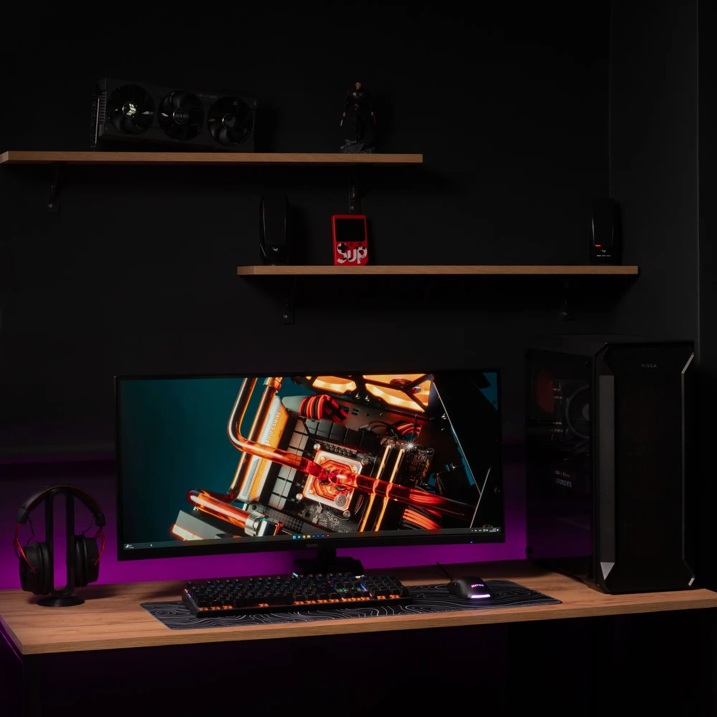 Купити Кріплення для монітора (кронштейн) Qube RGB4920G до 49" 2-20 кг - фото 9