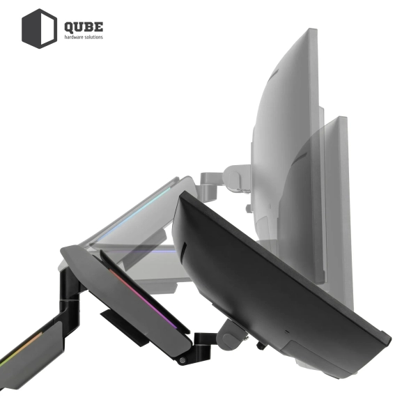 Купити Кріплення для монітора (кронштейн) Qube RGB4920G до 49" 2-20 кг - фото 12