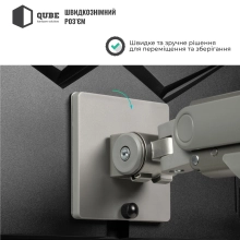 Купити Кріплення для монітора (кронштейн) Qube 4920G до 49" 2-20 кг - фото 3