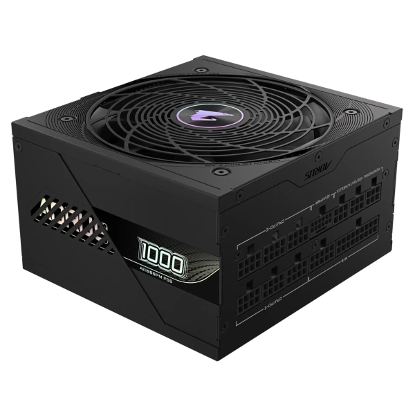 Купить Блок питания Gigabyte AE1000PM PG5 1000W 80+ Platinum Modular PCIe 5.0 (GP-AE1000PM PG5) Black - фото 1