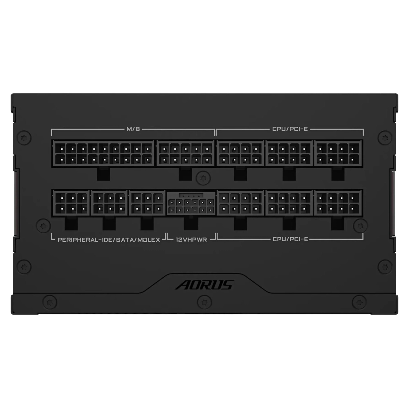 Купить Блок питания Gigabyte AE1000PM PG5 1000W 80+ Platinum Modular PCIe 5.0 (GP-AE1000PM PG5) Black - фото 4