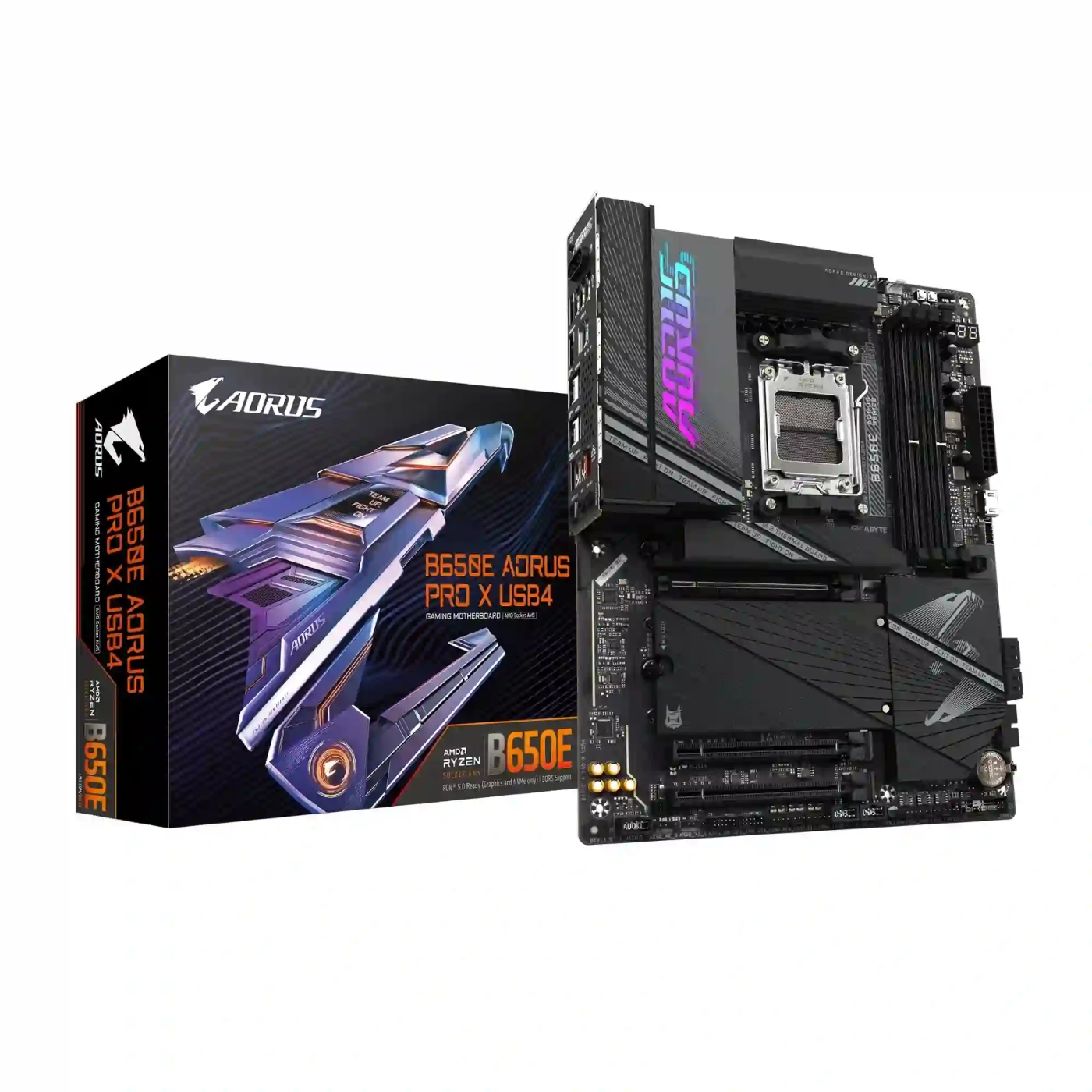 Купить Материнская плата GIGABYTE B650E AORUS PRO X USB4 - фото 5