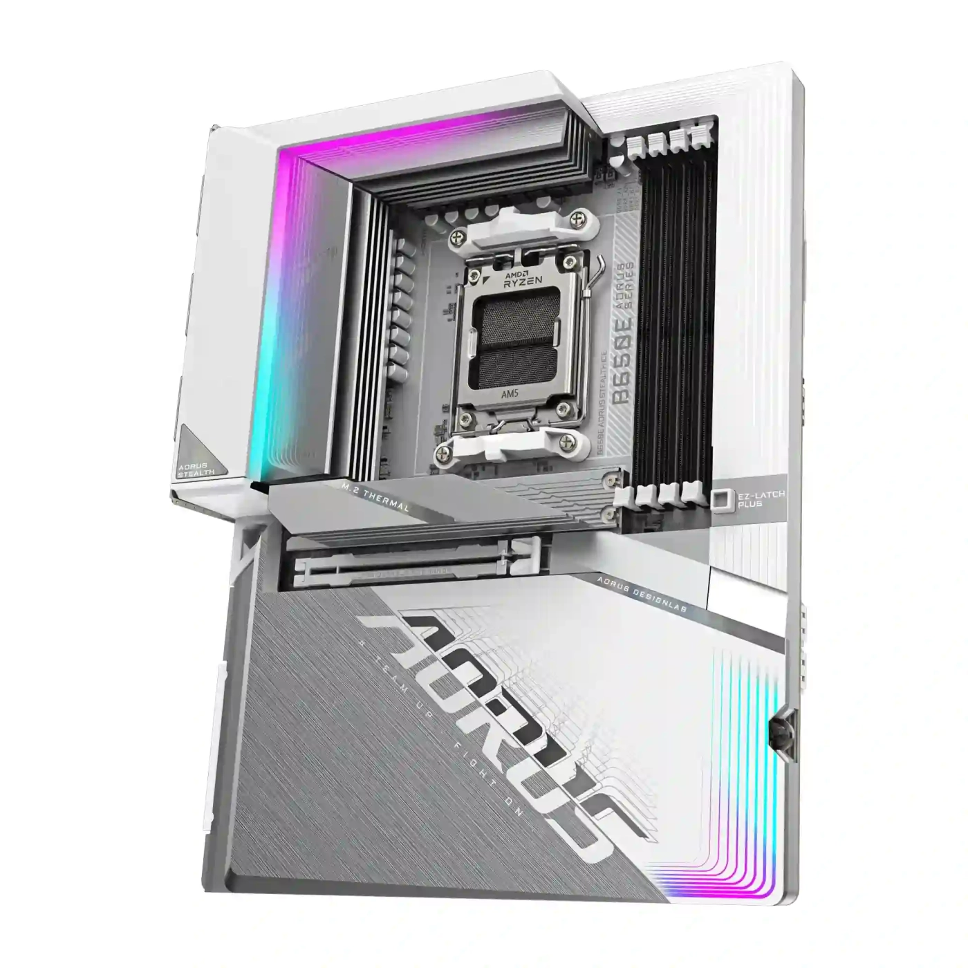 Купити Материнська плата GIGABYTE B650E AORUS STEALTH ICE - фото 3