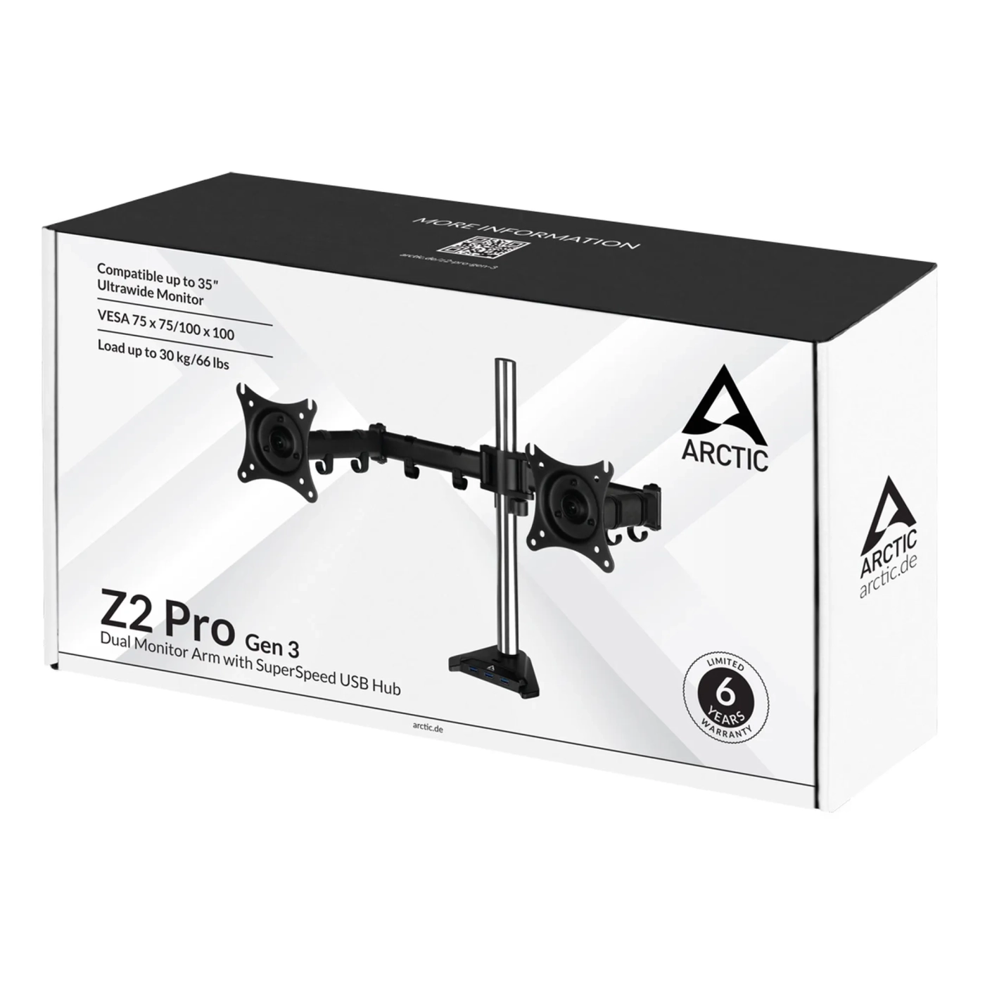 Купити Кріплення для монітора (кронштейн) Arctic Z2 Pro (Gen 3) (AEMNT00050A) - фото 8