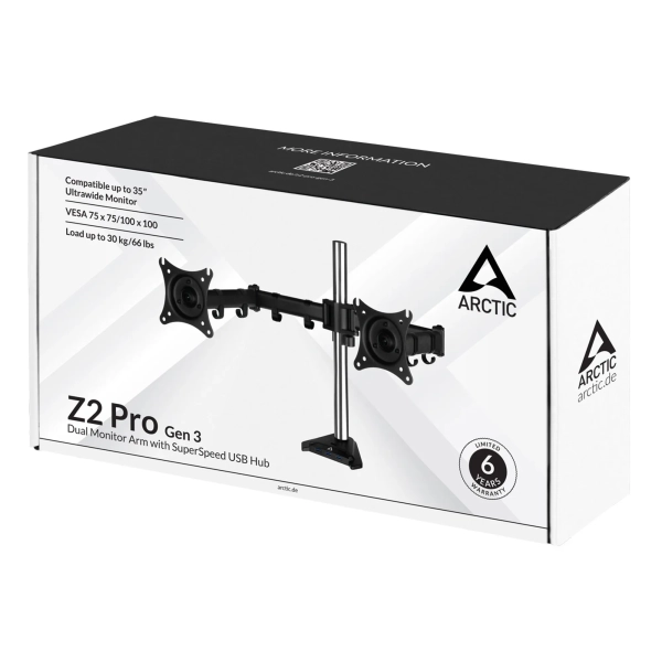 Купити Кріплення для монітора (кронштейн) Arctic Z2 Pro (Gen 3) (AEMNT00050A) - фото 8