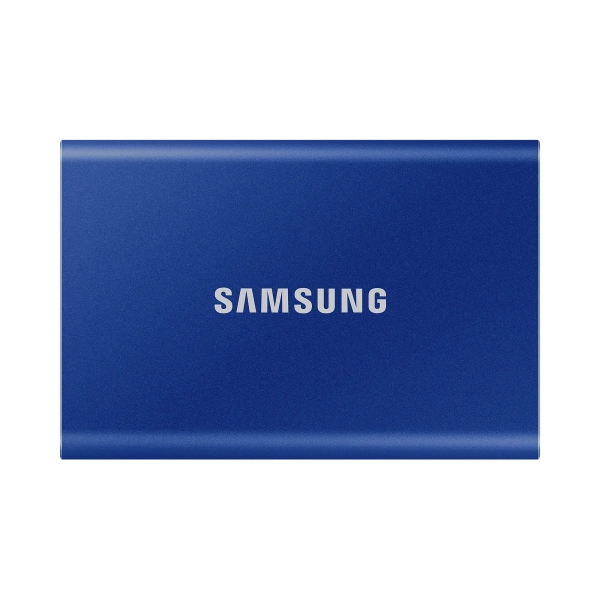 Купить SSD диск Samsung T7 Blue 500GB USB-C (MU-PC500H/WW) - фото 1