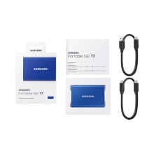 Купить SSD диск Samsung T7 Blue 500GB USB-C (MU-PC500H/WW) - фото 8