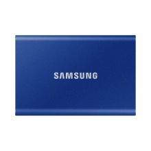 Купить SSD диск Samsung T7 Blue 2TB USB-C (MU-PC2T0H/WW) - фото 1