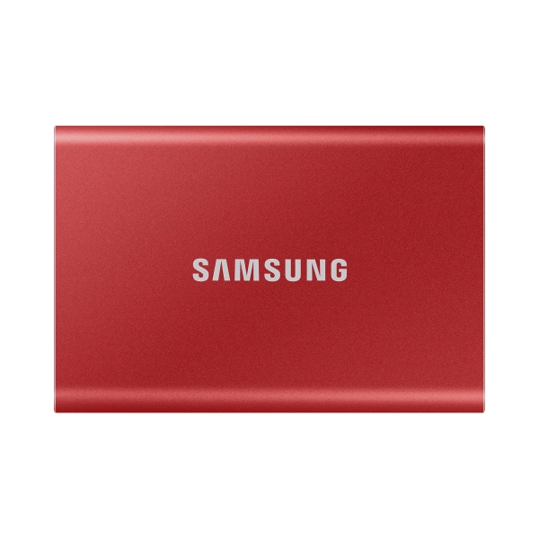 Купити SSD диск Samsung T7 Red 2TB USB-C (MU-PC2T0R/WW) - фото 1