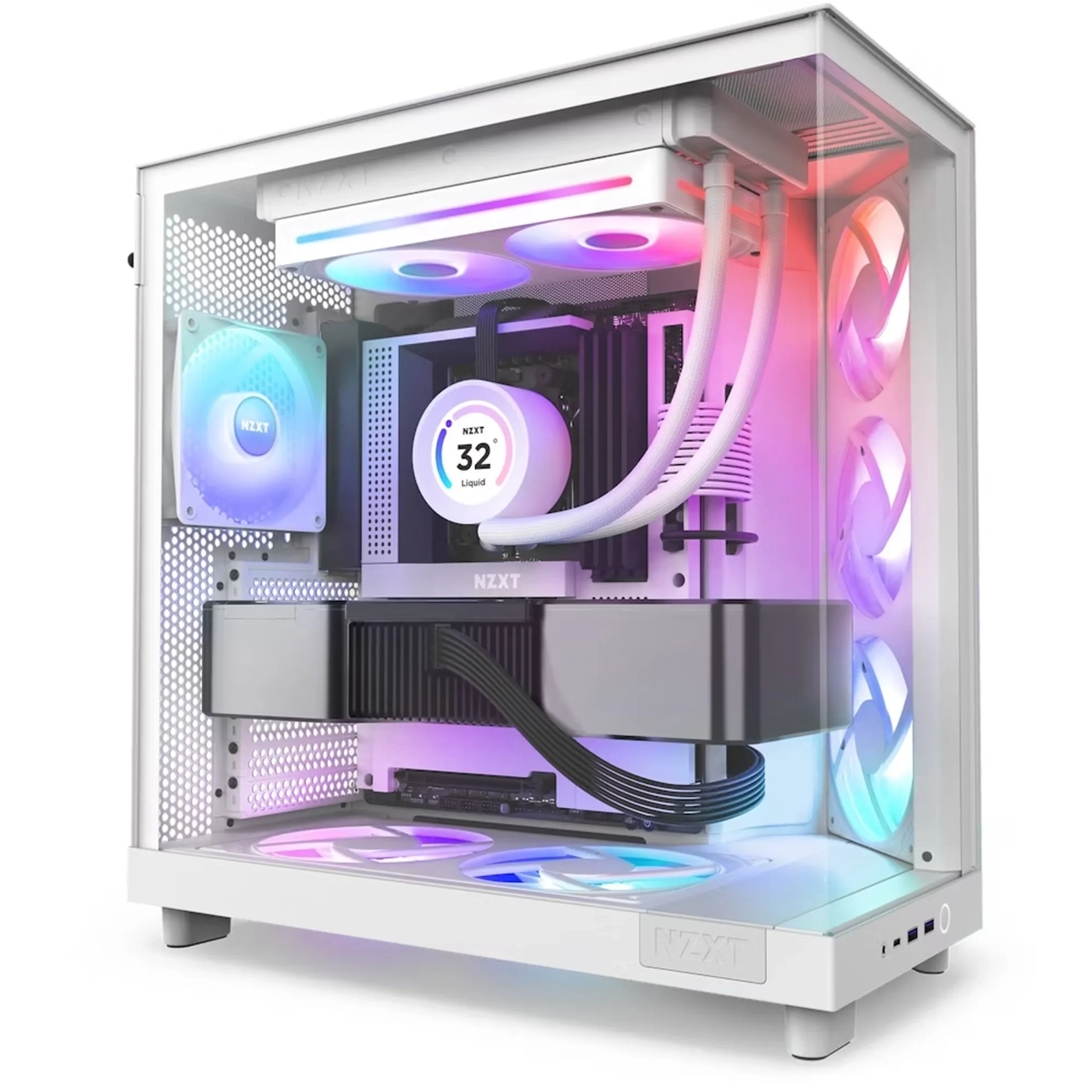 Купити Вентилятор NZXT F240 RGB Core White (RF-U24HF-W1) - фото 5