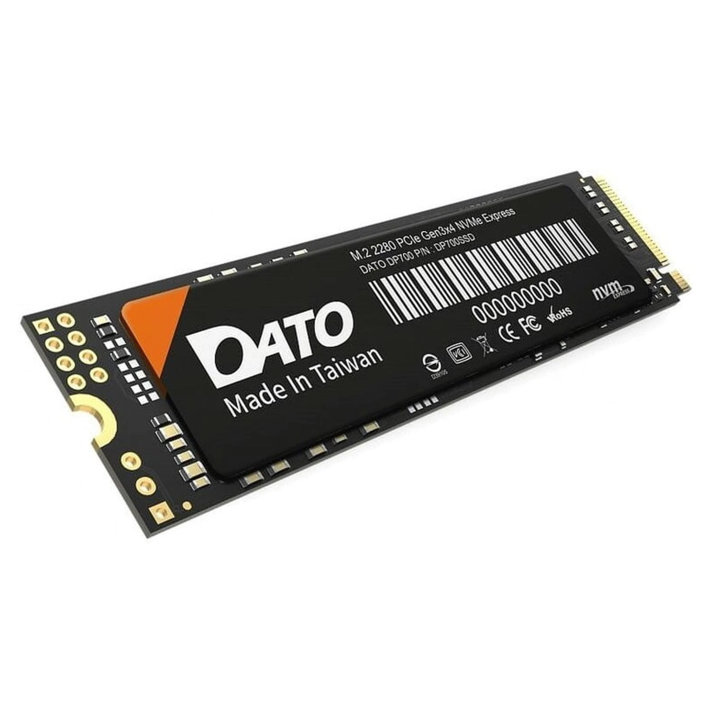 Купить SSD диск 1TB Dato DP700 M.2 PCIe 3.0 x4 NVMe 3D NAND (DP700SSD-1TB) - фото 2