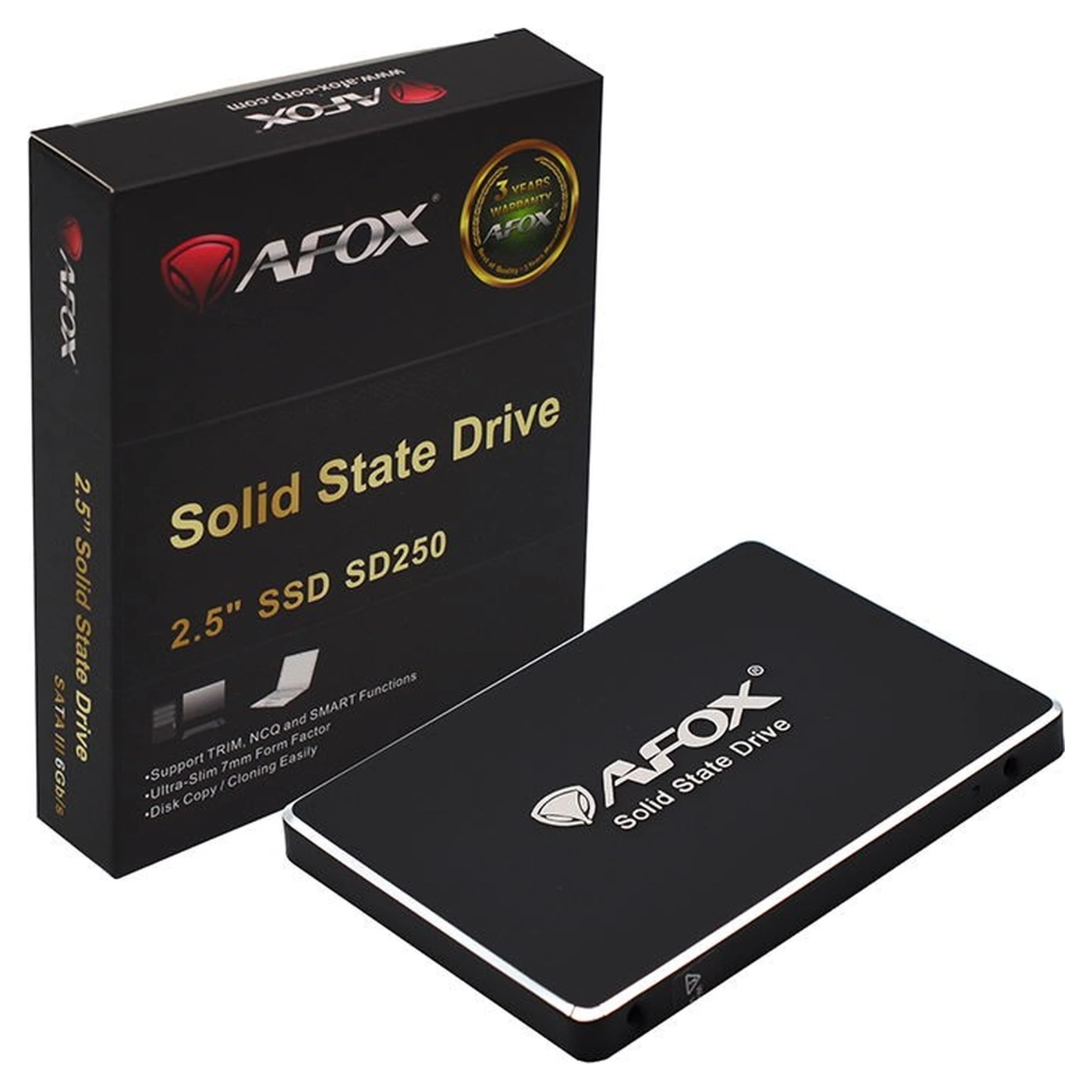 Купить SSD диск 240GB AFox SATA III 2.5" 3D TLC (SD250-240GN) - фото 5
