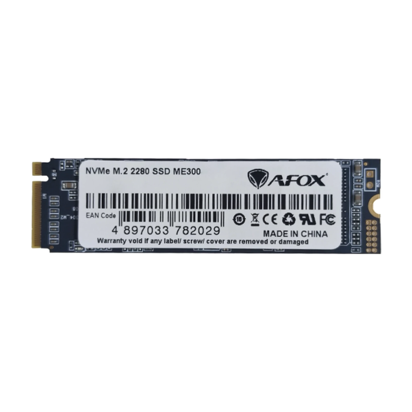 Купити SSD диск 256GB AFox ME300 M.2 PCIe NVMe Gen 3x4 3D TLC NAND (ME300-256GN) - фото 2