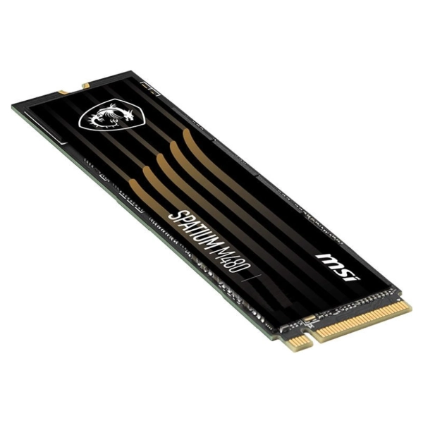 Купить SSD диск 4TB MSI Spatium M480 Pro M.2 PCIe 4.0 x4 NVMe 3D NAND TLC (S78-440R050-P83) - фото 2