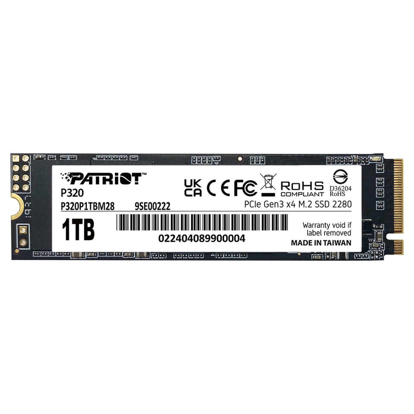 Купити SSD диск M.2 1TB Patriot (P320P1TBM28) - фото 1