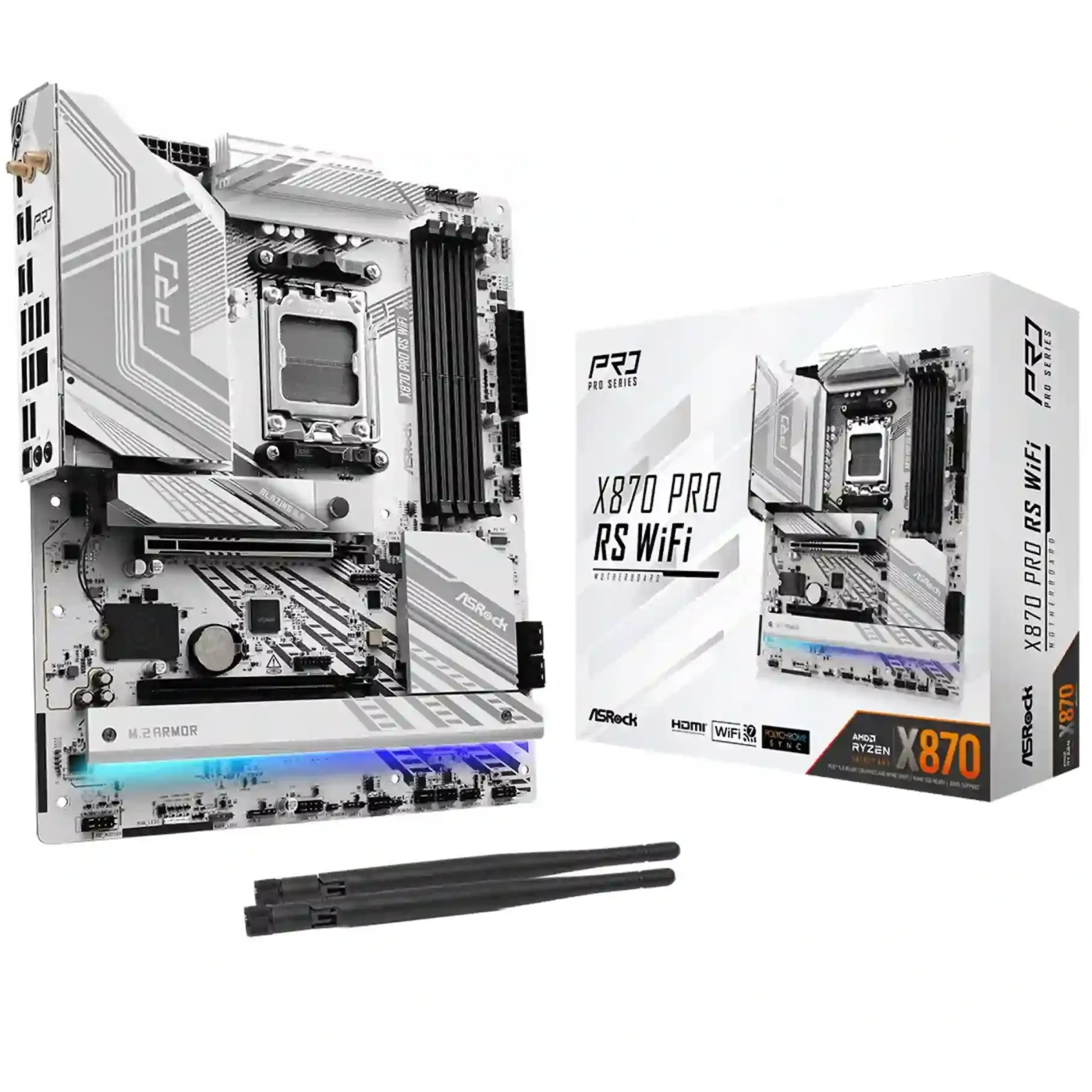 Купити Материнська плата ASRock X870 PRO RS WIFI - фото 1