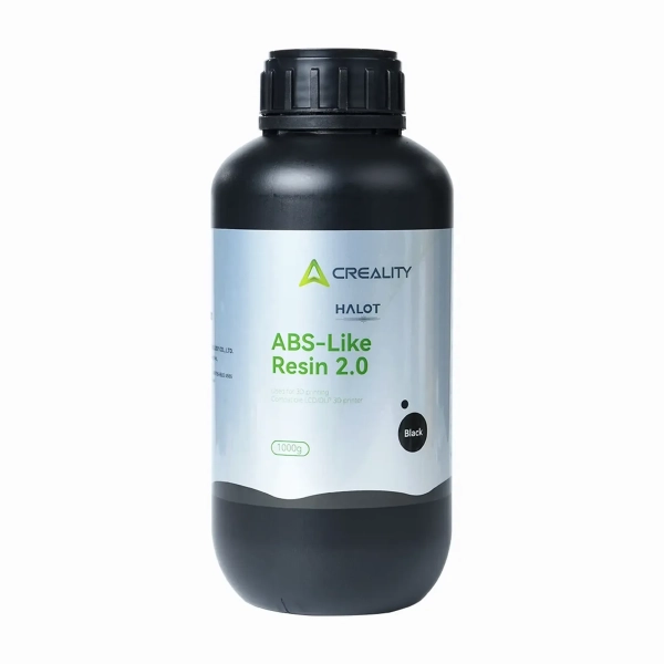 Купить Фотополимерная смола CREALITY HALOT ABS-Like Resin 2.0 1кг, черная (3302040027) - фото 1