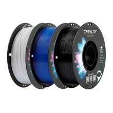 PETG Filament (пластик) для 3D принтера CREALITY 3x1кг, 1.75мм, белый/синий/чорный (330103003XWBB) - фото 1