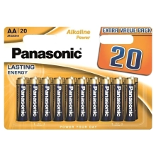 Купити Батарейка Panasonic ALKALINE POWER AA BLI 20 (LR6REB/20BW) - фото 1