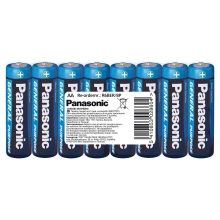 Купить Батарейка Panasonic GENERAL PURPOSE COAL-ZINC AA(R6) 8 шт. (R6BER/8P) - фото 1