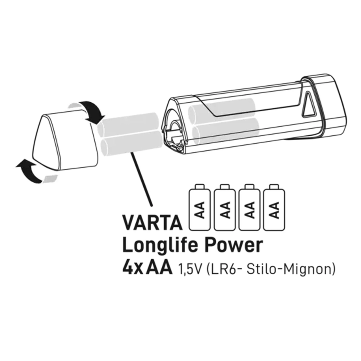 Купити Ліхтар Varta Work Flex Telescope Light (18646101421) - фото 3