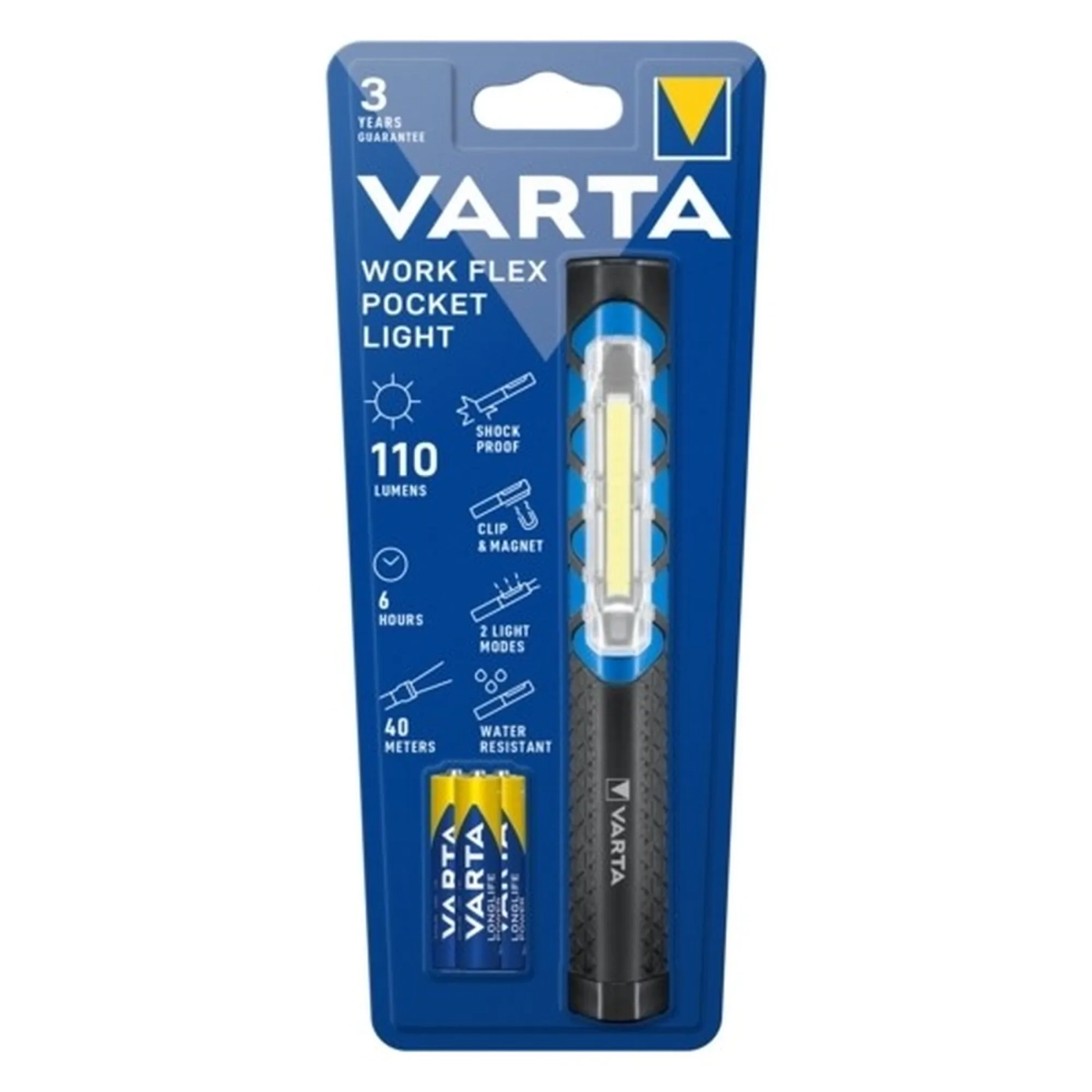 Купити Ліхтар Varta Work Flex Pocket Light (17647101421) - фото 2