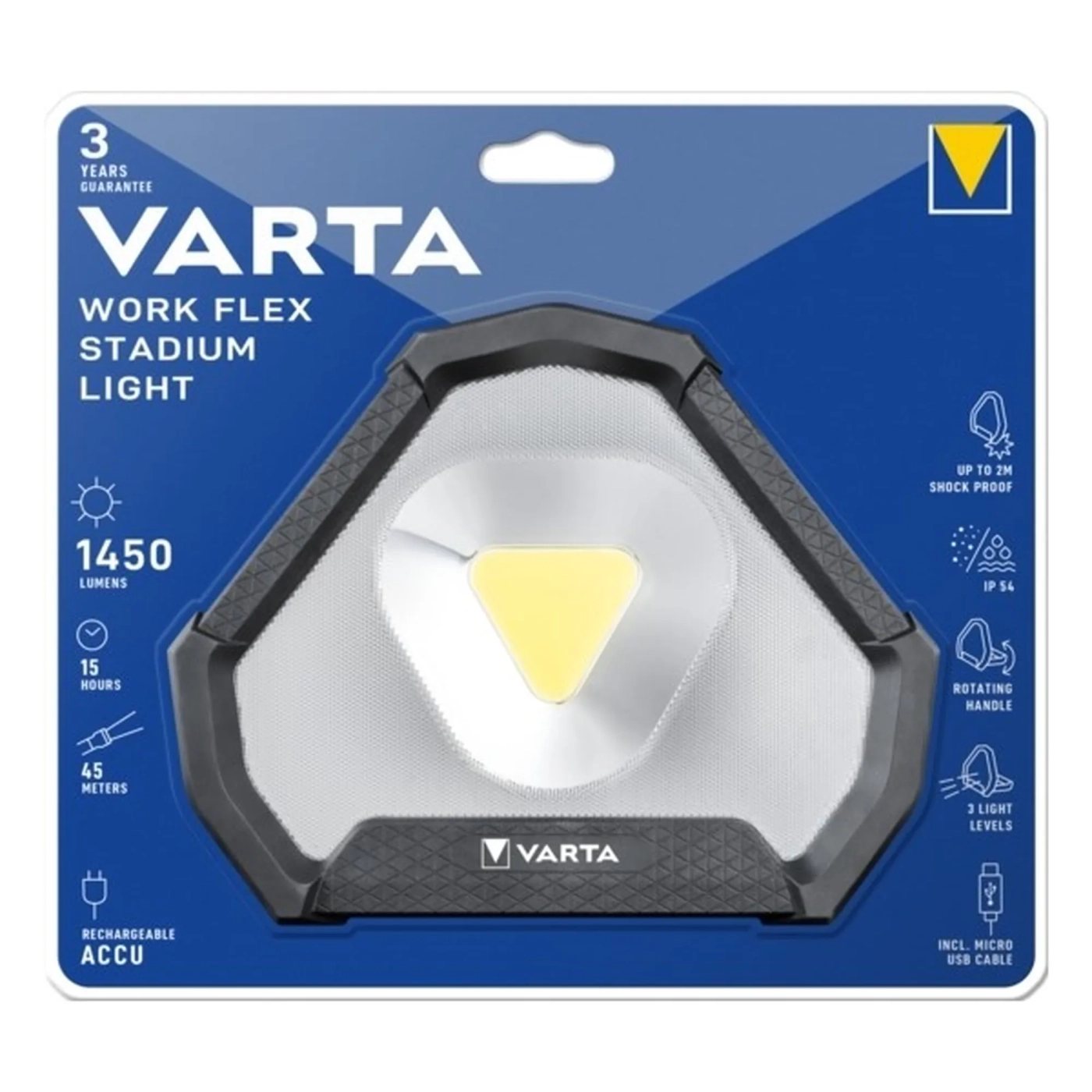 Купить Фонарь Varta Work Flex Stadium Light (18647101401) - фото 2