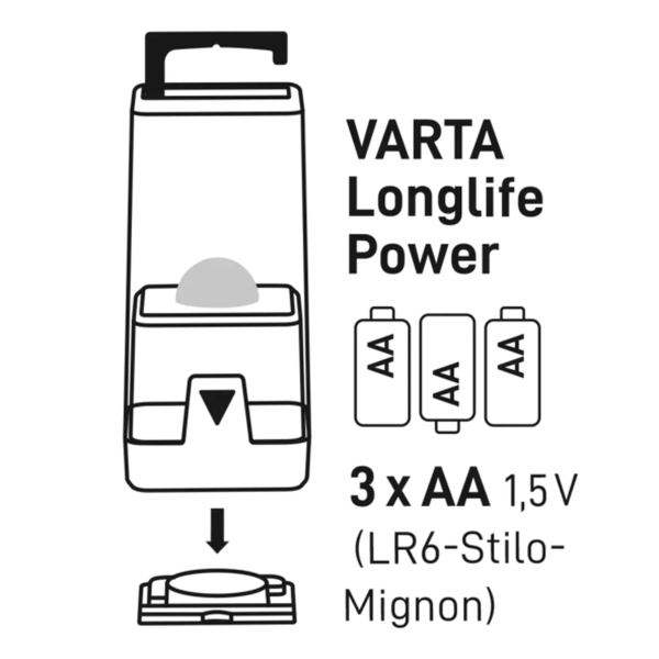 Купити Ліхтар Varta Outdoor Ambiance Lantern L10 (16666101111) - фото 3