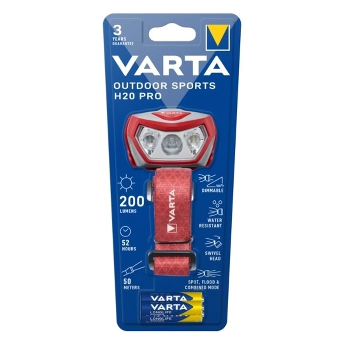 Купити Ліхтар Varta Outdoor Sports H20 Pro (17650101421) - фото 2