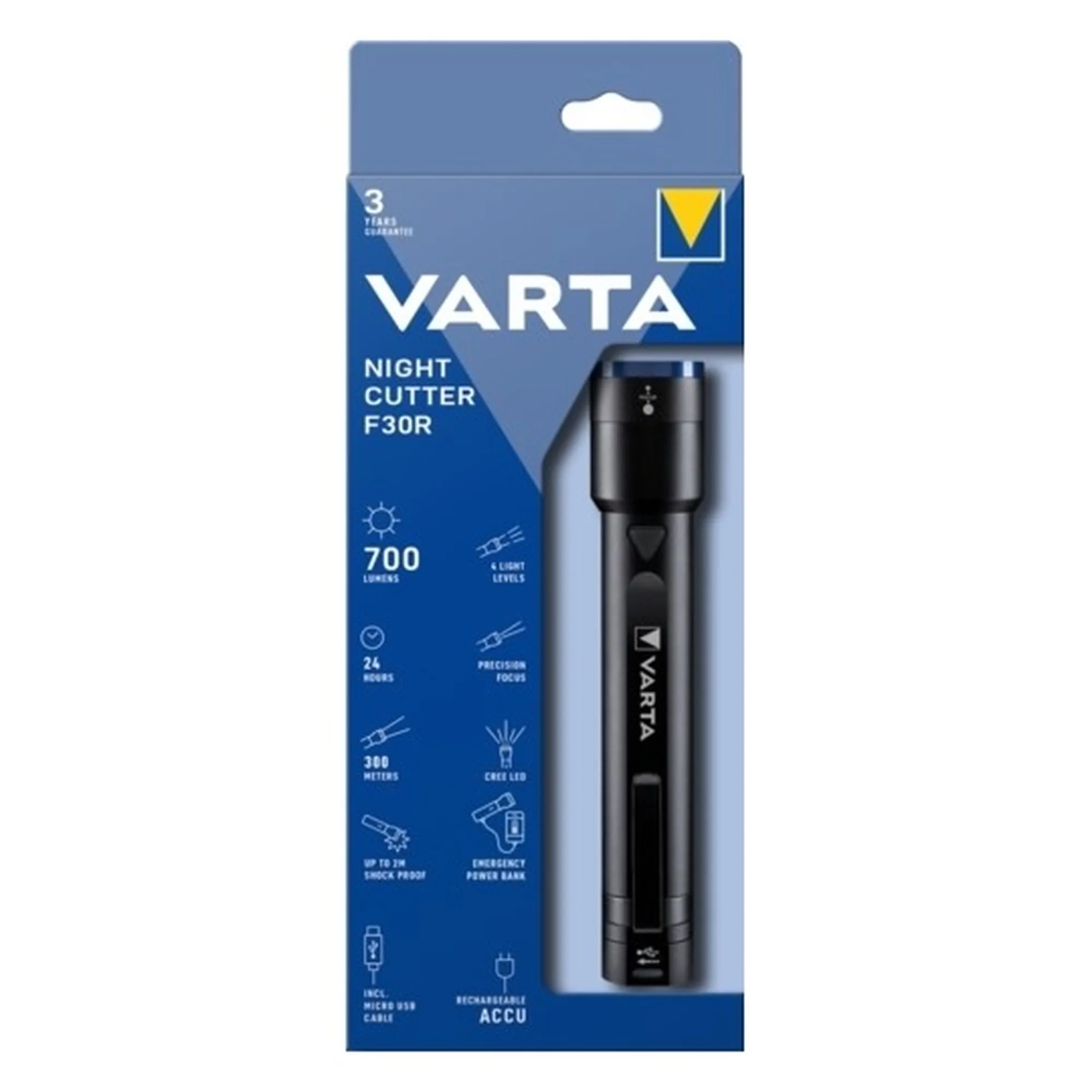 Купити Ліхтар Varta Night Cutter F30R (18901101111) - фото 2
