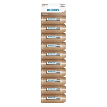 Купить Батарейка Philips Entry Alkaline AАА 10 шт (LR03AL10S/10) - фото 1