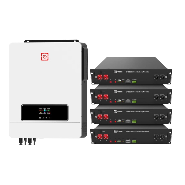 Купити Система зберігання енергії Rayssa MAX8.2K-LDY9.6K1-LFP 8.2kW 9.6kWh 4BAT LiFePO4 6000 циклів - фото 1