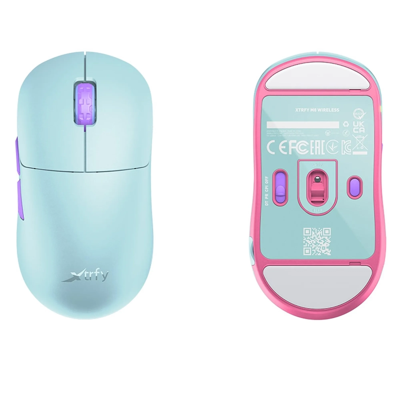 Купити Мишка Xtrfy M8 Frosty Mint (M8W-RGB-MINT) - фото 5