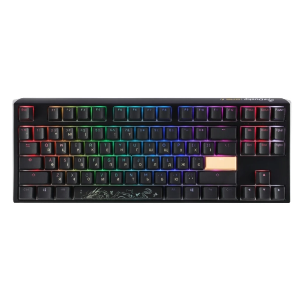 Купить Клавиатура Ducky One 3 RGB TKL Cherry MX Silent Red (DKON2187ST-SUAPXCLAWSC1) - фото 1